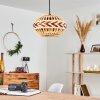 Jaurama Lámpara Colgante Negro, 1 luz