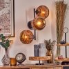 Ripoll Luminarias esféricas, Apliques Color cobre, 3 luces