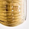 Koyoto Lámpara de pie 31 cm dorado, Transparente, 3 luces