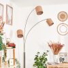 Soungou Lámpara de pie Níquel-mate, Negro, Blanca, 3 luces