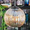 Koyoto Lámparas suspendidas, Luminarias esféricas, Lámpara colgante de clúster Colores ámbar, 4 luces
