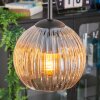 Koyoto Lámparas suspendidas, Luminarias esféricas, Lámpara colgante de clúster Colores ámbar, 4 luces