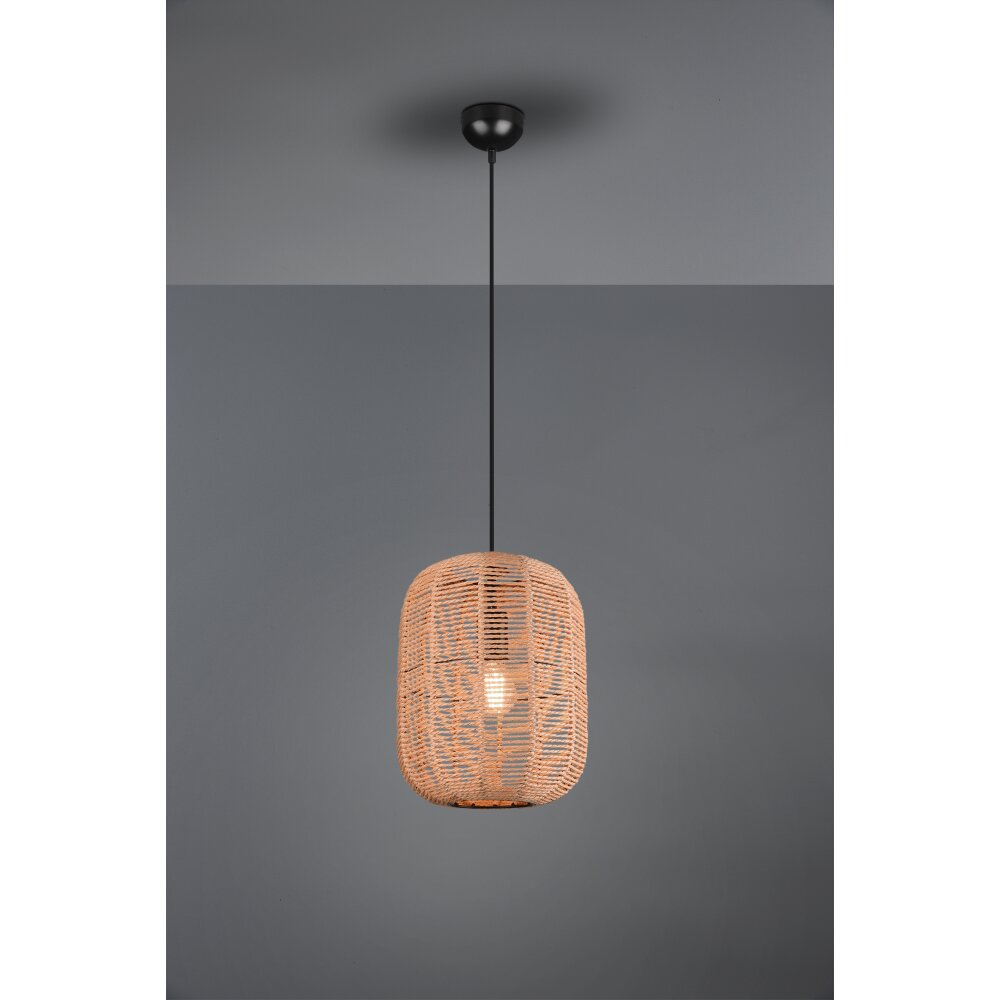 Trio Runa Lámpara Colgante Negro, 1 luz main product photo