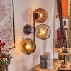 Ripoll Luminarias esféricas, Apliques Cromo, dorado, Transparente, Color cobre, Ahumado, 3 luces