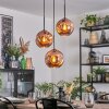 Ripoll Lámparas suspendidas, Luminarias esféricas, Lámpara colgante de clúster Color cobre, 3 luces