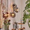 Gastor Luminarias esféricas, Apliques Transparente, Ahumado, 3 luces