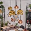 Ripoll Lámparas suspendidas, Luminarias esféricas, Lámparas colgantes Crudo, Negro, 8 luces