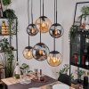 Gastor Lámparas suspendidas, Luminarias esféricas, Lámparas colgantes Colores ámbar, Ahumado, 6 luces