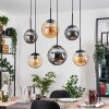 Gastor Lámparas suspendidas, Luminarias esféricas, Lámparas colgantes Colores ámbar, Ahumado, 6 luces