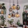 Gastor Lámparas suspendidas, Luminarias esféricas, Lámparas colgantes Colores ámbar, Ahumado, 6 luces