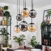 Gastor Lámparas suspendidas, Luminarias esféricas, Lámparas colgantes Colores ámbar, Ahumado, 6 luces