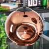 Ripoll Lámparas suspendidas, Luminarias esféricas, Lámpara colgante de clúster Color cobre, 3 luces