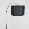 Soungou Lámpara de pie Níquel-mate, Negro, 1 luz
