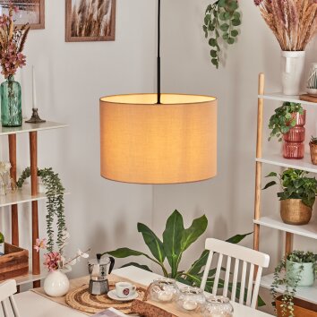 Soungou Lámparas suspendidas, Lámparas colgantes beige, 1 luz