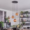 Ripoll Lámparas suspendidas, Luminarias esféricas, Lámpara colgante de clúster Color cobre, 3 luces