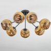 Ripoll Plafones, Luminarias esféricas dorado, 7 luces