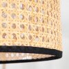 Ramila Plafones Crudo, Negro, 1 luz