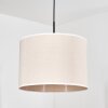 Bassagoda Lámparas suspendidas, Lámparas colgantes beige, Blanca, 1 luz