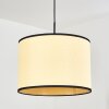 Chellas Lámparas suspendidas, Lámparas colgantes Crudo, Negro, 1 luz