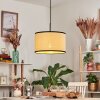 Chellas Lámparas suspendidas, Lámparas colgantes Crudo, Negro, 1 luz