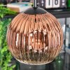 Ripoll Lámparas suspendidas, Luminarias esféricas, Lámpara colgante de clúster Transparente, Color cobre, 3 luces