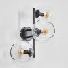 Koyoto Luminarias esféricas, Apliques Transparente, 3 luces