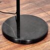 Ripoll Lámpara de pie, Lámparas de pie tipo arco Negro, 1 luz