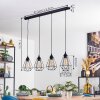 Cenova Lámparas suspendidas, Lámparas colgantes Negro, 4 luces