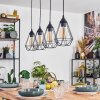 Cenova Lámparas suspendidas, Lámparas colgantes Negro, 4 luces