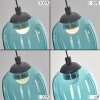 Lavel Lámparas suspendidas, Lámparas colgantes LED Azul, Verde, Transparente, Naranja, Ahumado, 5 luces