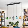 Lavel Lámparas suspendidas, Lámparas colgantes LED Azul, Verde, Transparente, Naranja, Ahumado, 5 luces