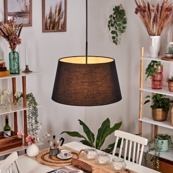 Bassagoda Lámparas suspendidas, Lámparas colgantes Negro, Blanca, 1 luz