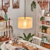 Bassagoda Lámparas suspendidas, Lámparas colgantes beige, Blanca, 1 luz