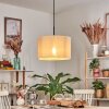 Bassagoda Lámparas suspendidas, Lámparas colgantes beige, Blanca, 1 luz
