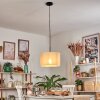 Bassagoda Lámparas suspendidas, Lámparas colgantes beige, Blanca, 1 luz