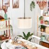 Bassagoda Lámparas suspendidas, Lámparas colgantes beige, Blanca, 1 luz