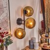 Koyoto Luminarias esféricas, Apliques dorado, 3 luces