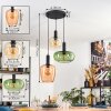 Imara Lámparas suspendidas, Lámparas colgantes Colores ámbar, Verde, Rosa, 3 luces
