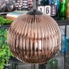 Koyoto Lámparas suspendidas, Luminarias esféricas, Lámpara colgante de clúster 30 cm Color cobre, 3 luces
