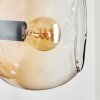 Koyoto Luminarias esféricas, Apliques Colores ámbar, Transparente, Ahumado, 3 luces