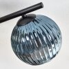 Koyoto Plafones, Luminarias esféricas Azul, dorado, Verde, 4 luces