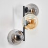 Gastor Luminarias esféricas, Apliques Colores ámbar, Ahumado, 3 luces