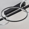 Jenar Plafones LED Negro, 1 luz