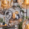 Ripoll Lámparas suspendidas, Luminarias esféricas, Lámparas colgantes Crudo, Negro, 8 luces