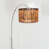 Cando Lámpara de pie Níquel-mate, Negro, 1 luz