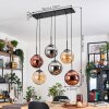 Gastor Lámparas suspendidas, Luminarias esféricas, Lámparas colgantes Colores ámbar, Cromo, Color cobre, Ahumado, 6 luces