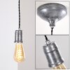 Vintage Lemone Lámpara Colgante Plata, 1 luz