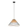 Leuchten-Direkt REED Lámpara Colgante Madera clara, 1 luz