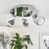 Morges Lámpara de Techo LED Cromo, 3 luces