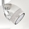 Morges Lámpara de Techo LED Cromo, 3 luces